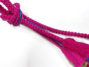 正絹　手組帯締め